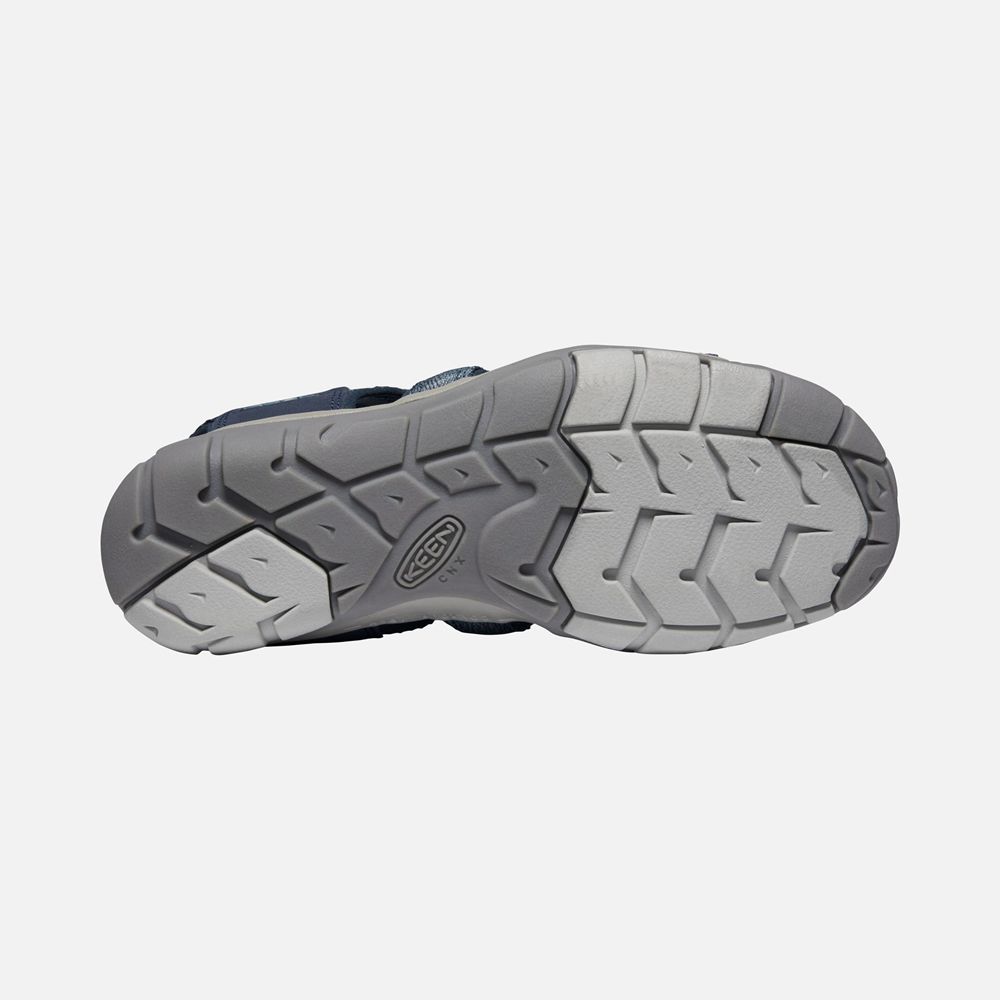 Keen Vandringssandaler Herr Blå/Grå - Clearwater Cnx - 531908GBU